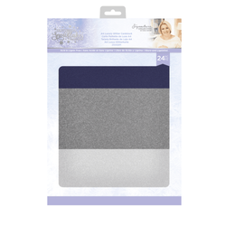 Crafter's Companion Glittering Snowflakes -glitterkartonki