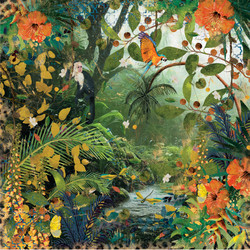Crafter's Companion Royal Jungle Vellum -paperipakkaus, 8