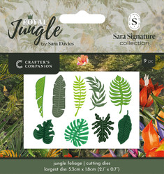 Crafter's Companion Royal Jungle stanssi Jungle Foliage
