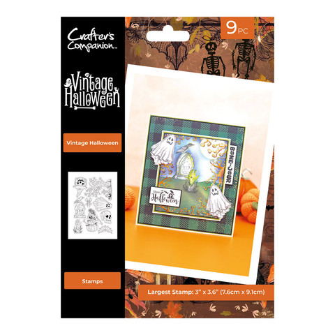 Crafter's Companion Vintage Halloween leimasin Vintage Halloween