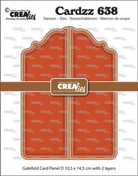 Crealies stanssi Gatefold Card Panel D
