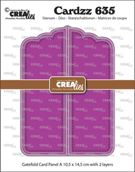 Crealies Gatefold Card Panel A -stanssi