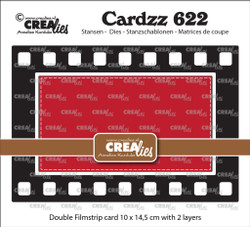 Crealies stanssi Double Card Filmstrip