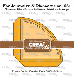 Crealies Corner Pocket Small -stanssi