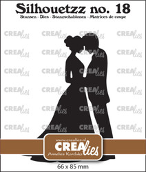 Crealies stanssi Wedding Couple