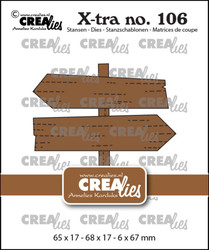 Crealies stanssi Signpost