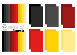 Studio Light CraftLab Unicolor -paperipakkaus Bees & Bugs, 15 x 30 cm