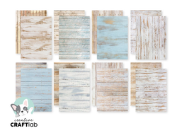 Studio Light paperipakkaus Shabby Wood, A5