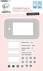 Studio Light CraftLab leimasin- ja stanssisetti Smartphone