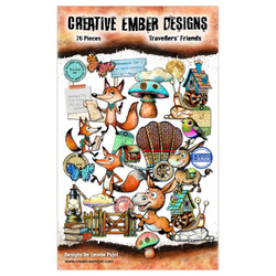Creative Ember Designs leikekuvat The Travelers, Travellers’ Friends, 76 kpl