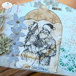 Elizabeth Craft Designs leimasin Santa