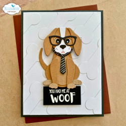 Elizabeth Craft Designs leimasin Dog Days Sentiments