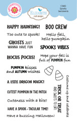 Elizabeth Craft Designs leimasin Spooky Sentiments