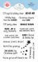 Elizabeth Craft Designs leimasin Snuggle Season Sentiments