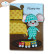 Elizabeth Craft Designs leimasin Textile Stamp