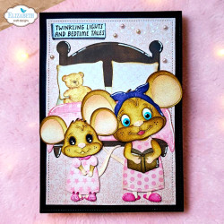 Elizabeth Craft Designs leimasin Textile Stamp