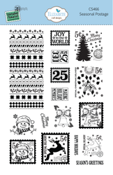 Elizabeth Craft Designs leimasinsetti Seasonal Postage