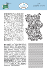 Elizabeth Craft Designs leimasinsetti Seasonal Textures