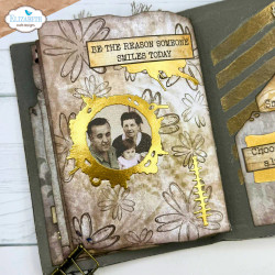 Elizabeth Craft Designs leima- ja stanssisetti Flower Scribbles