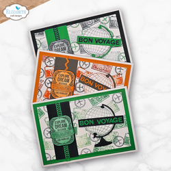 Elizabeth Craft Designs leima- ja stanssisetti Let's Go!