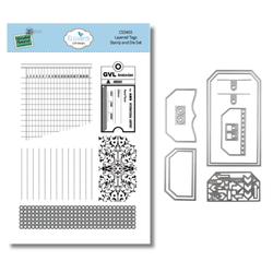 Elizabeth Craft Designs leima- ja stanssisetti Layered Tags