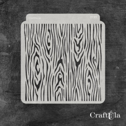 CraftUla sapluuna Wood Grain