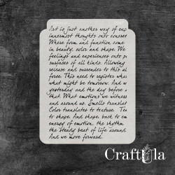 CraftUla sapluuna Writing