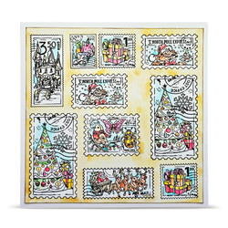 AALL & Create leimasimet Stamped Wishes, A6