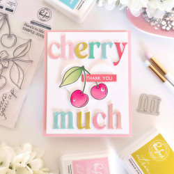 Pinkfresh Studio sapluunasetti Cherry Bliss