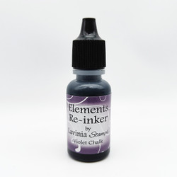 Lavinia Elements Premium Dye Ink -täyttöpullo, sävy Violet Chalk