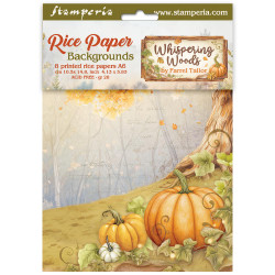 Stamperia riisipaperit Whispering Woods, Backgrounds, A6