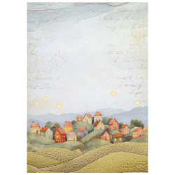 Stamperia riisipaperit Whispering Woods, Backgrounds, A6