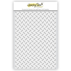 Honey Bee Stamps 3D kohokuviointikansio Diamond Plate