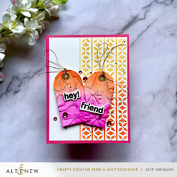 Altenew Best Wishes Tags -stanssi