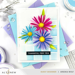 Altenew Craft-A-Flower: Asters -stanssi