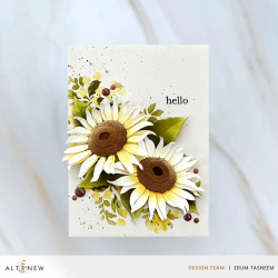 Altenew Craft-A-Flower: Sunflowers -stanssi
