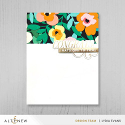 Altenew Creative Cuts: Botanical Waltz -stanssi