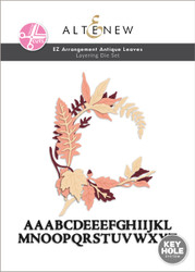 Altenew Creative Cuts: EZ Arrangement Antique Leaves -stanssi