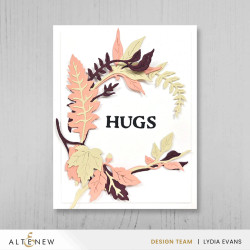 Altenew Creative Cuts: EZ Arrangement Antique Leaves -stanssi