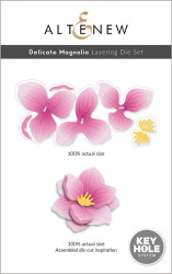 Altenew stanssi Delicate Magnolia