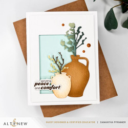 Altenew stanssi Earthenware Vases
