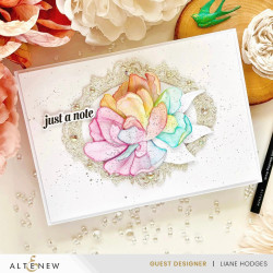 Altenew stanssi Pink Star Tulip