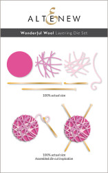 Altenew Wonderful Wool -stanssi