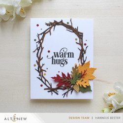 Altenew Zero-Waste: Autumn Leaves -stanssi