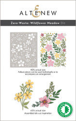 Altenew stanssi Zero-Waste: Wildflower Meadow
