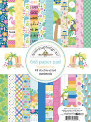 Doodlebug Summer Fun -paperipakkaus, 6