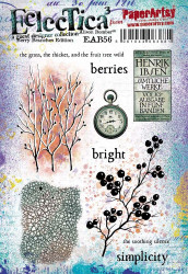 PaperArtsy leimasin Alison Bomber, Berry Branches Edition