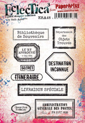 PaperArtsy Eclectica leimasin Seth Apter 48