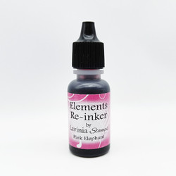 Lavinia Elements Premium Dye Ink -täyttöpullo, sävy Pink Elephant