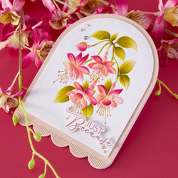 Spellbinders kohokuviointikansio Magical Fuchsia
